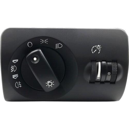 4B1941531E 4B1941531K for Audi A6 C5 2003-2005 Car Headlights Adjusting Switch Front Lamp, High and Low Beam Fog Lamp Switch