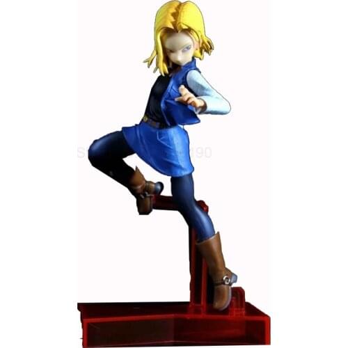 Anime Android 18 Lazuli Action Figure PVC Sexy Girl BWFC Model Figma Gift Toys Collection Doll Anime 19CM