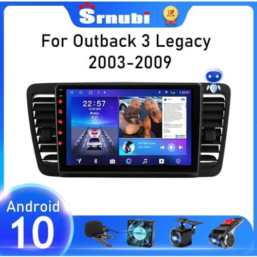 Android 10.0 Car Radio For Subaru Outback 3 Legacy 4 2003-2009 Multimedia Video Player Navigation GPS 2Din Carplay DVD Head Unit