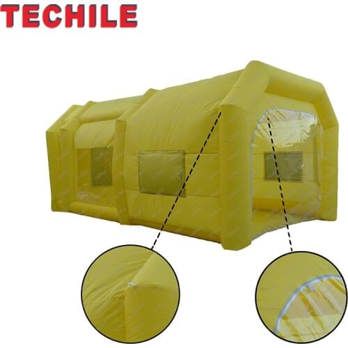 Free Shipping Inflatable Spray Booth Car Paint Booths Inflatable Spray Booth Car Tent For Painting With Filter
