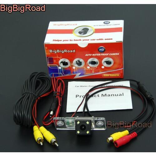 BigBigRoad For Volkswagen Golf Touran 2003 2004 2005 2006 2007 2008 2009 2010 Car Rear View Reverse Backup Parking Camera