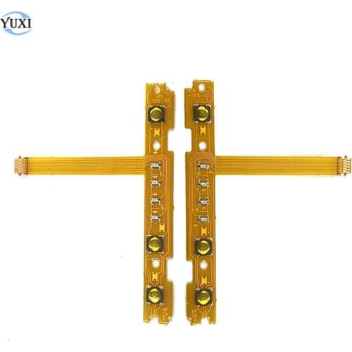 YuXi 10pcs L/R SL SR Button Key Flex Cable Replacement Repair Parts For Nintend Switch NS Joy-Con Left Right Rail