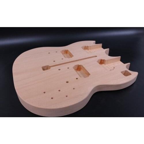 Right hand Electric guitar body HH Pickup Mahogany wood Advance Model #T2