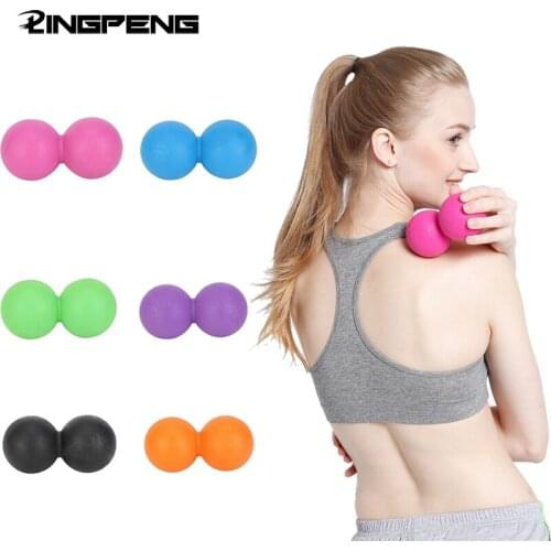 High-density Lacrosse Gym Point Massage Ball Training Fascia Sports Body Exercise Pain Relief Household Equipment Portable