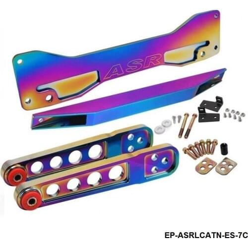 Neochrome REAR SUBFRAME BRACE+TIE BAR+Rear Lower Control Arm For Honda Civic Acura RSX Si EP3 ES EP-ASRLCATN-ES-7C