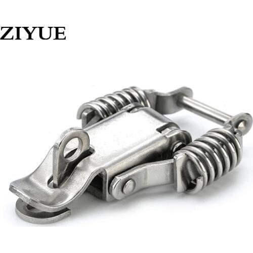 Free Shipping Mild Steel Cabinet Boxes Lock Spring Loaded Latch Catch Toggle Locks For Door Window Furniture Hardware