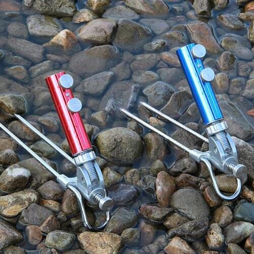 Adjustable Fishing Pole Holder Aluminum Alloy Universal Rod Bracket for Carp