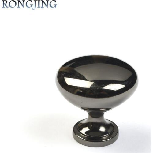 Modern Kitchen Cabinet Drawer Knobs Bedroom Furniture Handles Cupboard Closet Dresser Drawer Knobs Wine Box Pulls Black Nickel