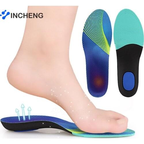 Sport Insoles Non-Slip EVA Memory Foam Shoe Insoles Orthopedic Foot Care For Feet Shoes Sole Running Shock Absorption Pads