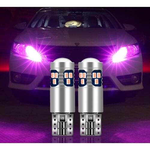 2pcs W5W T10 LED Bulbs Car Position Parking Lights For Audi A3 A4 A5 A6 8P 8L 8V B6 B8 B7 B5 C6 C7 TT Quattro Q5 Q7 Accessories