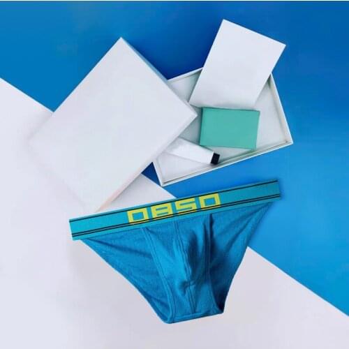 0850 Briefs Super Elasticity Fit Version Mens Underwear Inside Printed Tagless Label Cotton Comfortable Breathable Male Pants