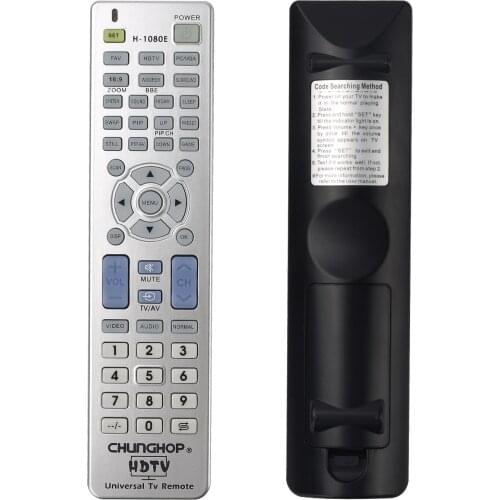 Universal Remote Control For LG LCD LED HDTV 3DTV TV Television Sets for SAMSUNG For Skywort for Sony Sharp CHUNGHOP H-1080E