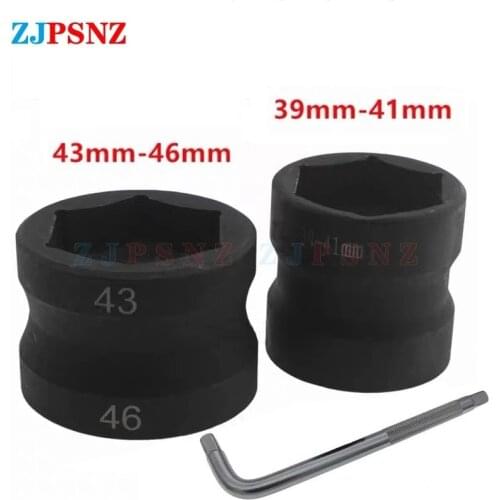 39-41mm 43-46mm Double Head Sleeve Pulley Nut Accessories Fit For GY6 Nut Sleeve Belt Pulley Clutch Removal Tool Motorcycle Part