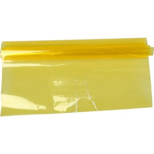 Yellow Car Tail Fog Head Light Headlight Tint Film Cover 30x60cm