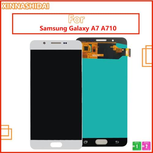 LCD Display For SAMSUNG Galaxy A7 2016 A710 A710F A710M A710Y A7100 LCD Display Touch Screen Assembly Replacement