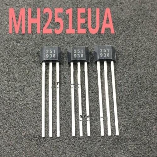 10pcs 100% orginal new MH251EUA Silkscreen 251 CMOS output Hall switch element Omnipolar Hall sensor real stock