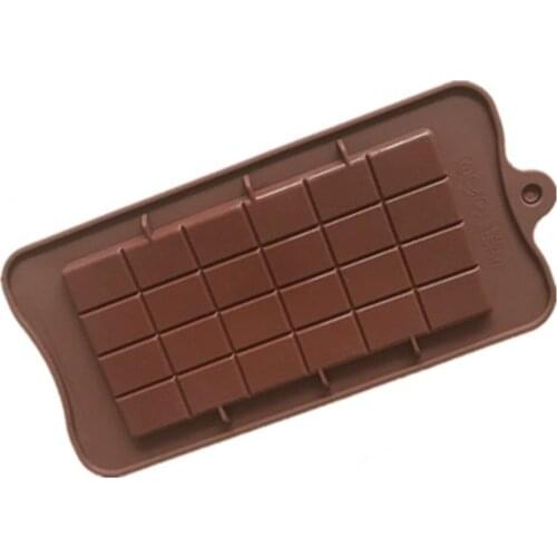 2Pcs Silicone Cake Mold Rectangle Chocolate Block Baking DIY Mould Kitchen Tool