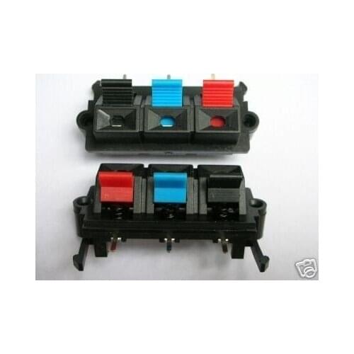 3-Way SPEAKER TERMINAL Bass Spring Connector/Plug 64 3