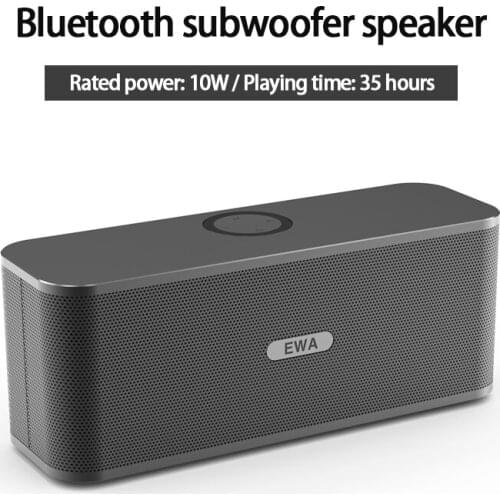 KYYSLB W300 10W High Volume Bluetooth Speaker Home Subwoofer Stereo Subwoofer Speaker 3D Surround High Quality Square Speaker