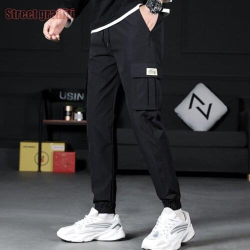 Cargo pants Mens sweatpants 2021 New casual Oversize pants streetwear harajuku hip hop fashion overalls for men Tactical pants