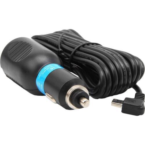 DC 5V 2A Mini USB Car Power Charger Adapter Cable Cord For GPS Camera 3.5m W91F