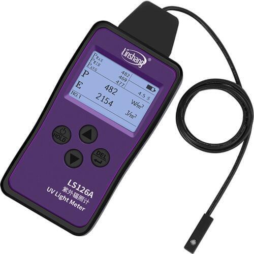 LS126A UV Light Meter UV Irradiance Meter For UV LED Light Source Of Curing Machine With Ultra-Small Probe Sensor