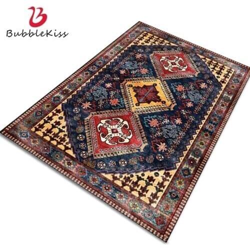 Bubble Kiss Classical Carpets For Living Room Retro Geometric Pattern Custom Rug Postmodern Style Home Coffee Table Decorations