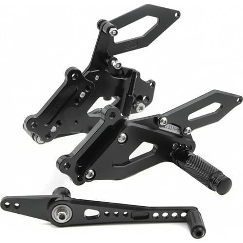 Motorcycle Rearsets For BMW S1000RR HP4 2015 2016 2017 2018 Adjustable Footrest Foot Pegs Brake Shift Rear Set Black