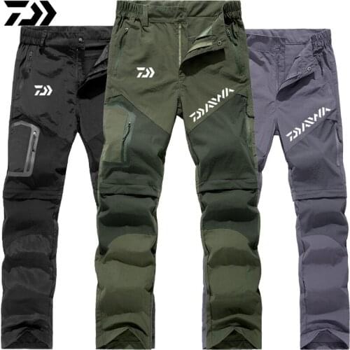 New Daiwa Fishing Hiking Tactical Wind-and water-proof Pants Mountain Climbing Quick Dry Fishing Trekking Softshell Trousers
