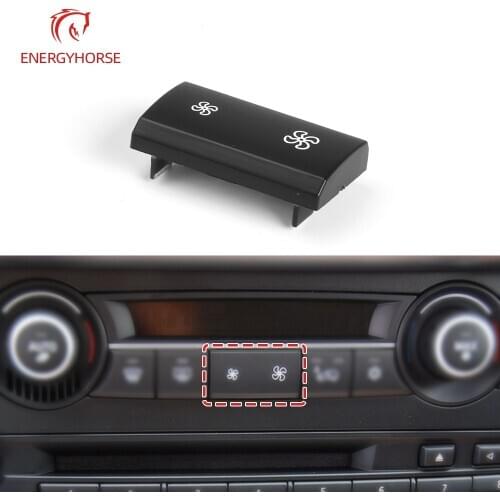 Wind Air Volume air conditioning Fan Speed Button Switch For BMW X5 E70 Dashboard Fan Wind Volume Button Capes For X6 E71 E72