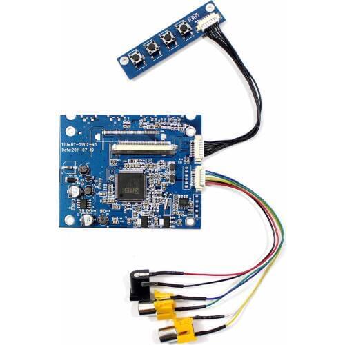 2AV LCD Controller Board VS-D1612-N3 Work for 3.5" 320x240 LQ035NC111 LCD Screen
