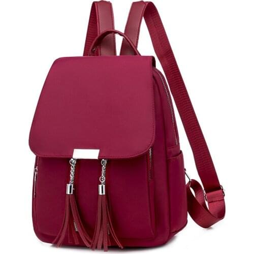 Backpack for women shouler bag 2020 new trendy oxford ladies travel student bag backpacks for school teenagers girls book bag