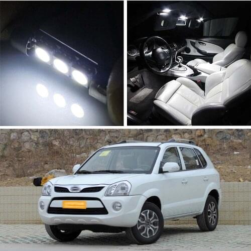 Canbus LED Lamp Interior Map Dome Trunk Plate Light Bulbs For Hyundai Tucson