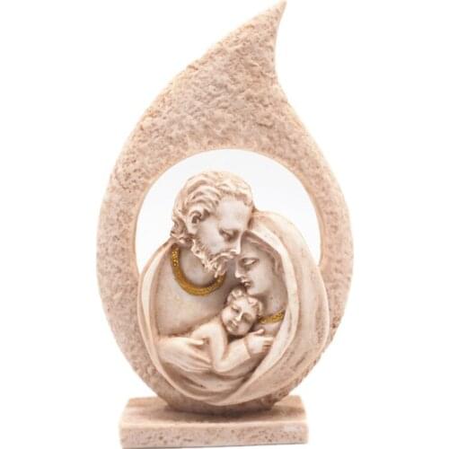 Holy Family Home Decoration Jesus Chirst Decor Virgin Mary Catholic Relics Joseph Church Gift