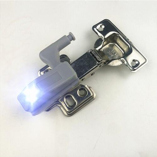 Universal 0.25W Kitchen Cabinet Cupboard Closet Wardrobe Inner furniture Hinges LED Light System