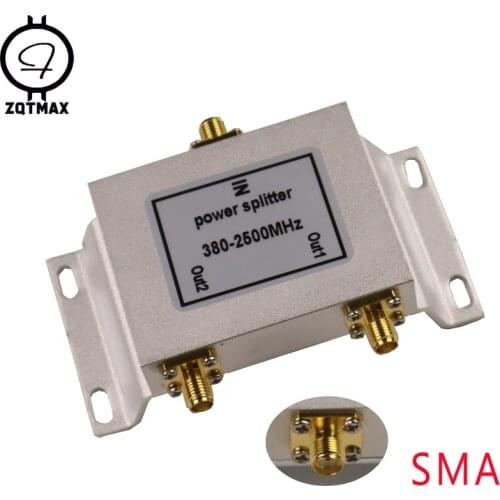 2 Way SMA Microstrip Power Splitter 380~2500MHz for 3G 4G lte Signal Booster/repeater/amplifier/router,Indoor coverage project