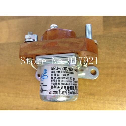 [ZOB] Guizhou Tianyi new MZJ-50D/60 DC contactor relay 50A DC60V --10pcs/lot