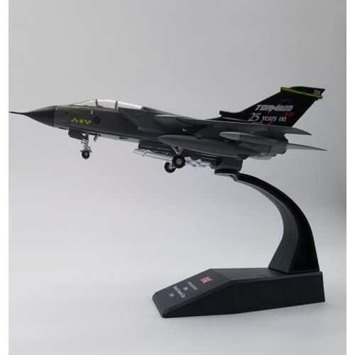 1/100 Scale United Kingdom Royal Air Force Panavia Tornado GR4 Aircraft Airplane Models Children Toys F Display Show Collections