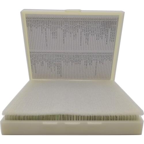 100Pcs Microbiology Microscope Prepared Slides