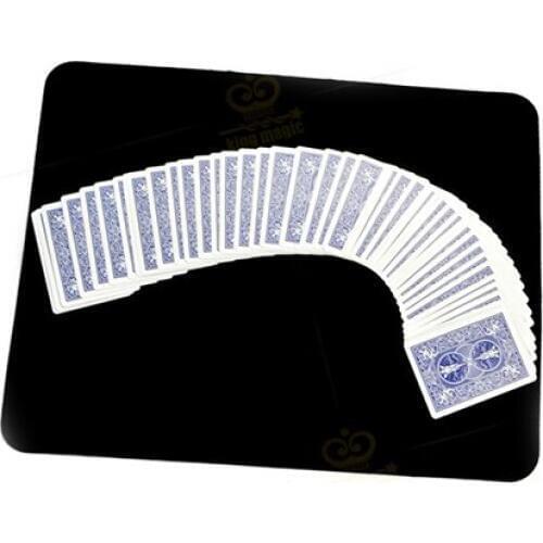 41.5*32cm Black High Quality Professional Card deck Mat close up magic tricks Pad For Poker & Coin prop illusion magia toy 83010