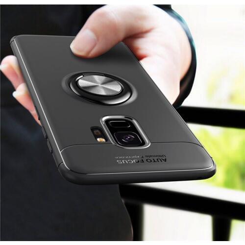 For Samsung J2 Core Case J2Core 2018 Cover Silicone TPU Skin Cover For Samsung Galaxy J2 Core Magnetic Car Holder Ring TPU Cases