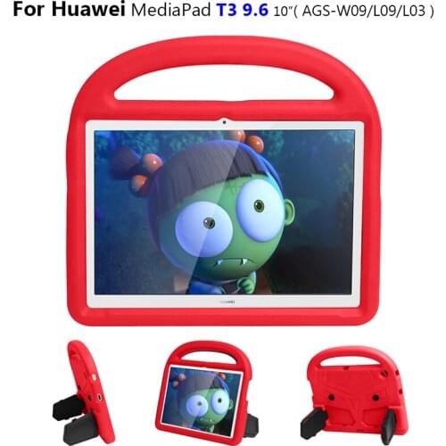 For huawei mediapad t3 10 case Shock Proof EVA full body tablet cover for Huawei AGS-L09 AGS-L03 AGS-W09 for kids
