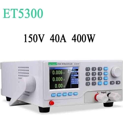 ET5300A ET5300 DC programmable electronic load tester 150V/40A/400W battery test load tester than IT8512