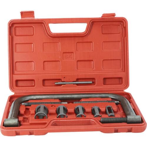 Car repair tools toolbox /Set Valve Spring C Clamp Service Kit Removal Installer Hardware Storage Box Vehicle