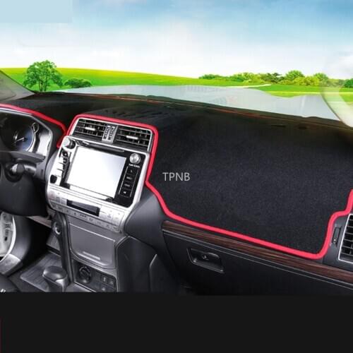 Instrument Console Light Pad for Toyota Land Cruiser Prado 150 2018 2019 2020 Dashboard Mats Cover Accessories