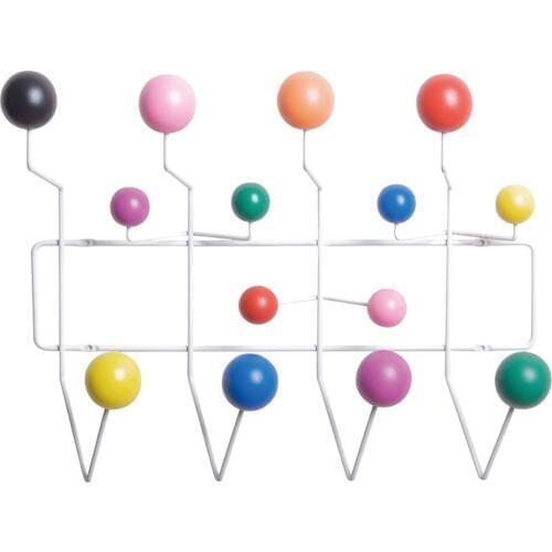 Minimalist Modern home Multi color Edisson as typical fashion wood coat rack hook coat hangers Ball coat hanger it all