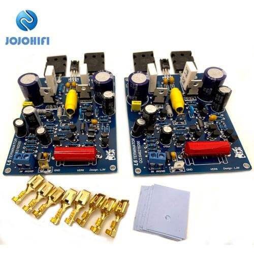 One Pair(2pcs Boards)1943 5200 L6 Dual Channel DIY Kits Finished Audio AMP Power Amplifier Board