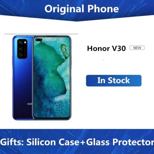 Original Honor View 30 Honor V30 5G Mobile Phone Kirin 990 Android 10.0 6.57" 2400X1080 8GB RAM 128GB ROM 40.0MP 5 Cameras