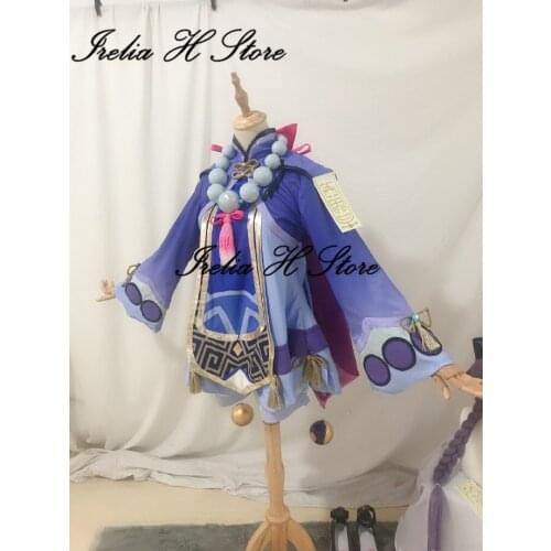 Customized Qiqi New Game Cosplays Genshin Impact Zombie Qiqi Cosplay Costume Halloween costumes