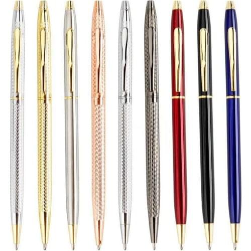 Luxury quality 038 Model color Business office School office stationery Medium Nib Ballpoint Pen New gold pen ball point pens